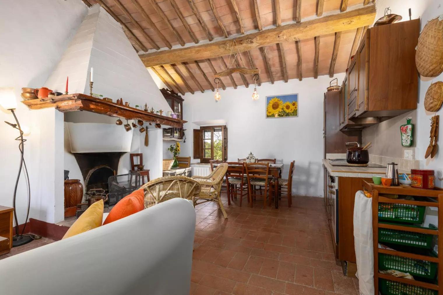 فيلا Casa Il Mandorlo Nel Chianti كاستيلّينا إنْ كْيانت المظهر الخارجي الصورة